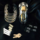 CB-6000 Cock Cage Ket Clear Male Chastity